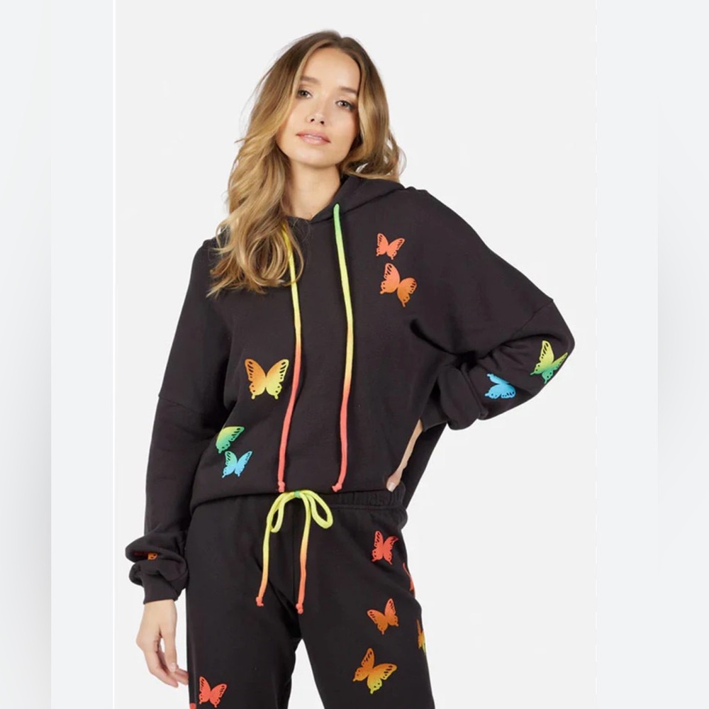 Lauren Moshi Rita Rainbow Butterfly Top 🦋 - Picture 3 of 5